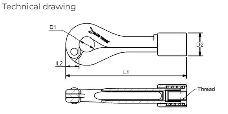 Pelikaanhaak M8 (design)